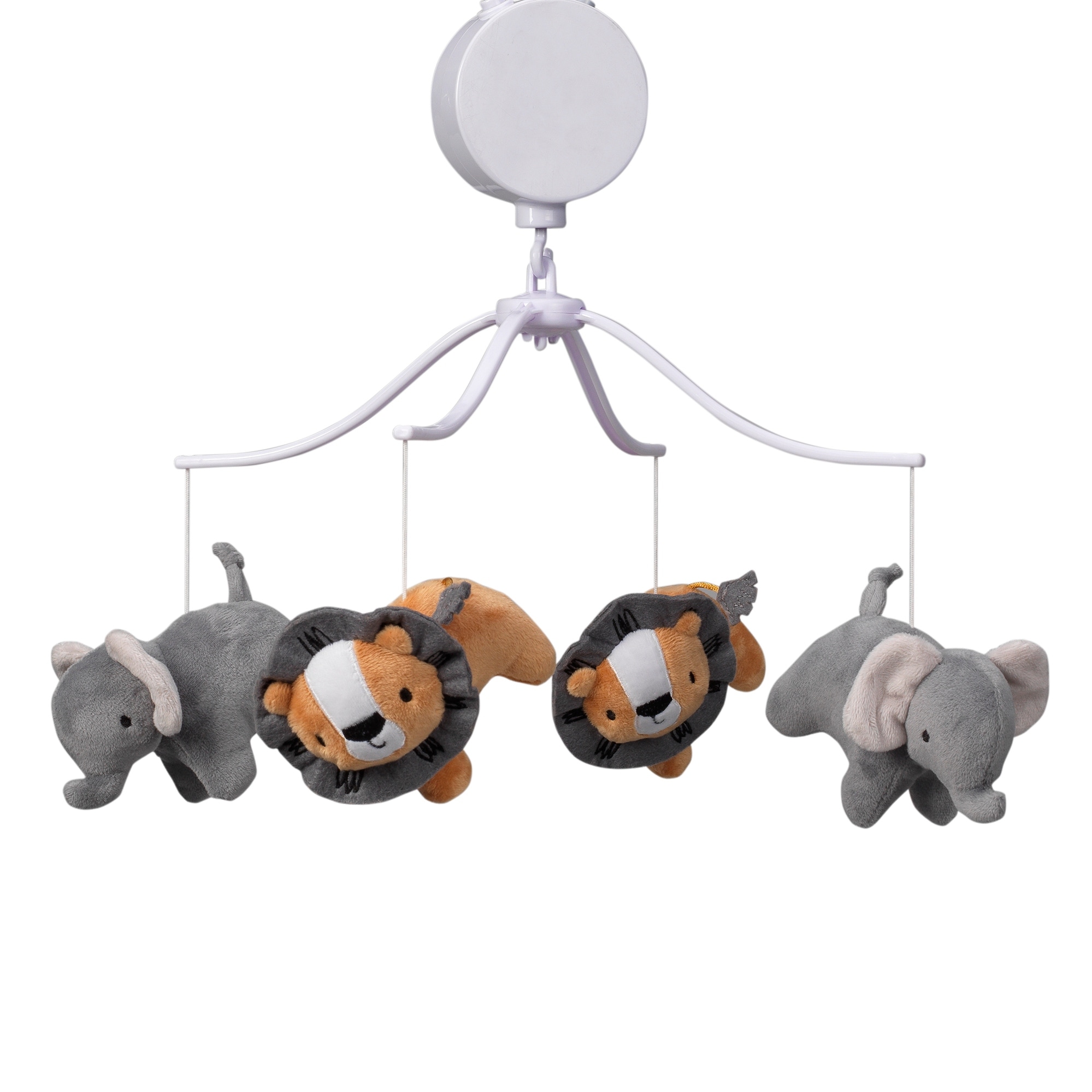 baby crib plush elephant