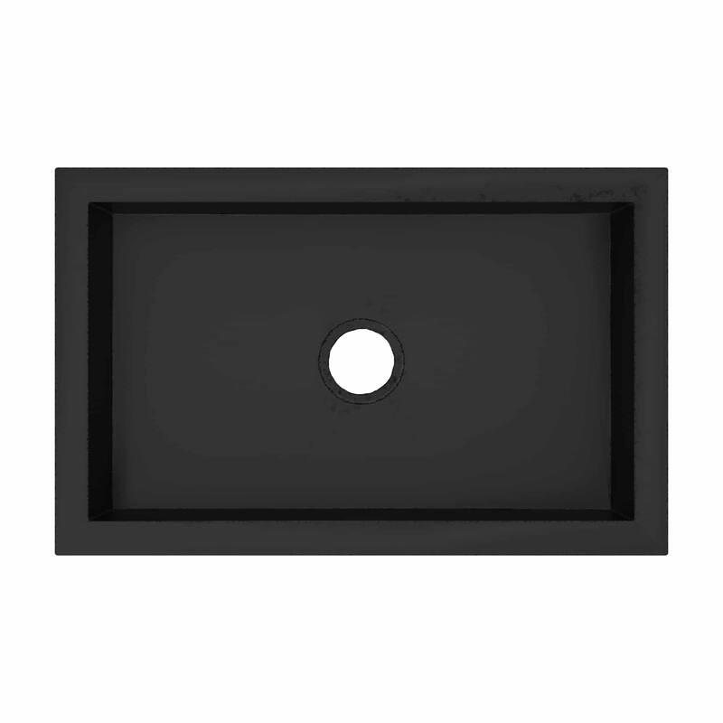 Native Trails NSK3019 NativeStone 30" Undermount Single Basin Concrete