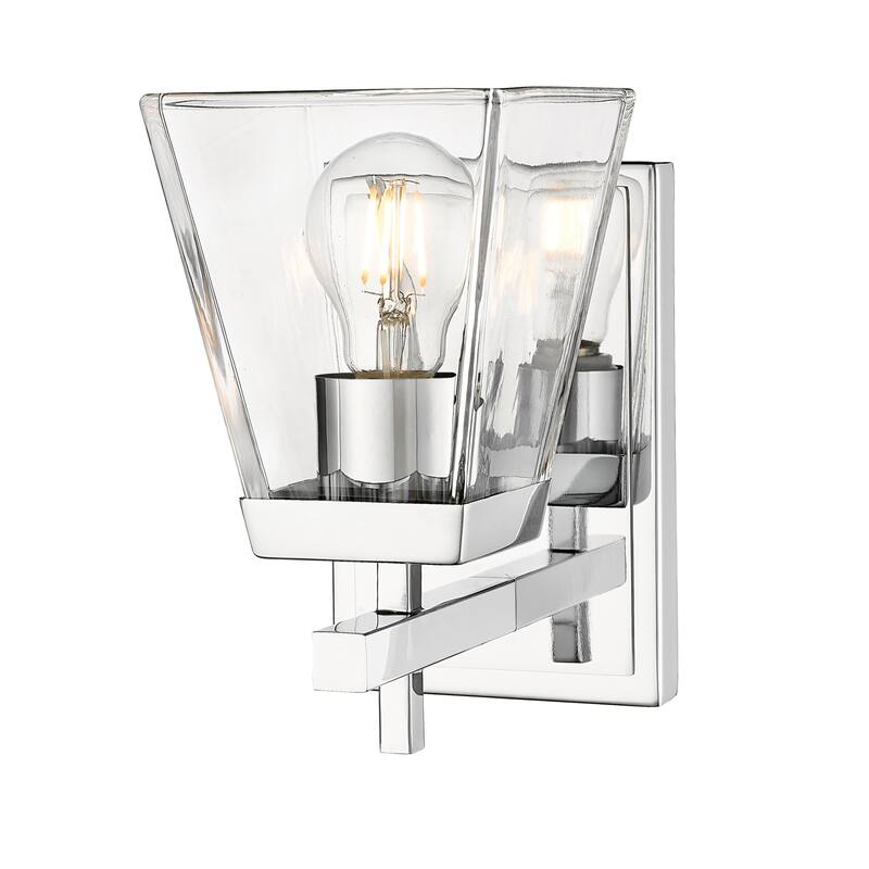 Bellevue ZWS63188 Darbie 9" Tall Wall Sconce - Chrome