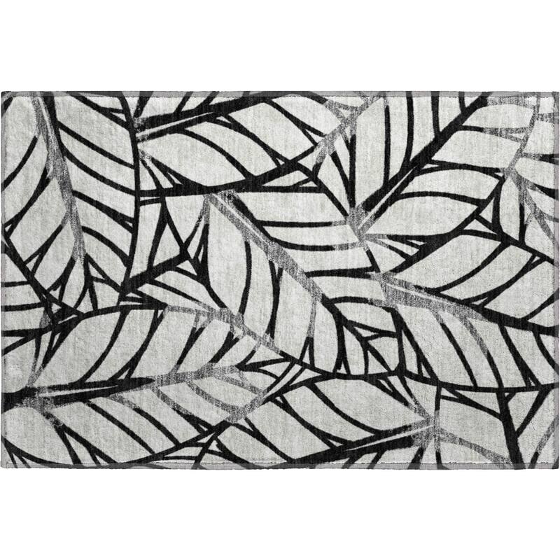 Premium Washable Super Soft Modern Palm Mayfield Rug