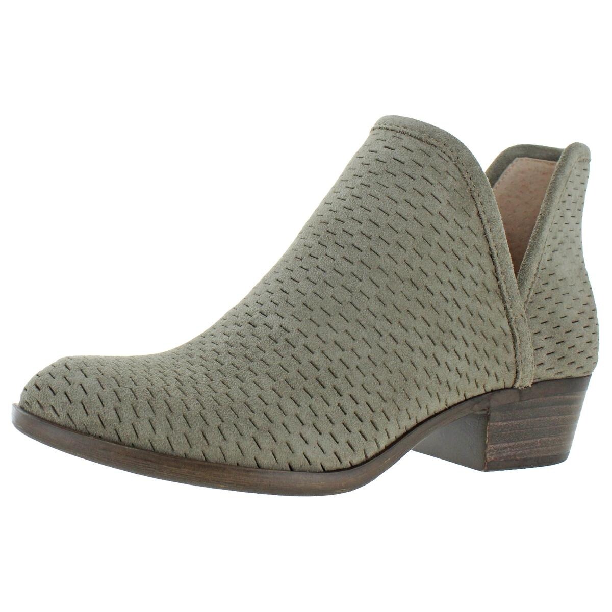 baley perforated chop out booties