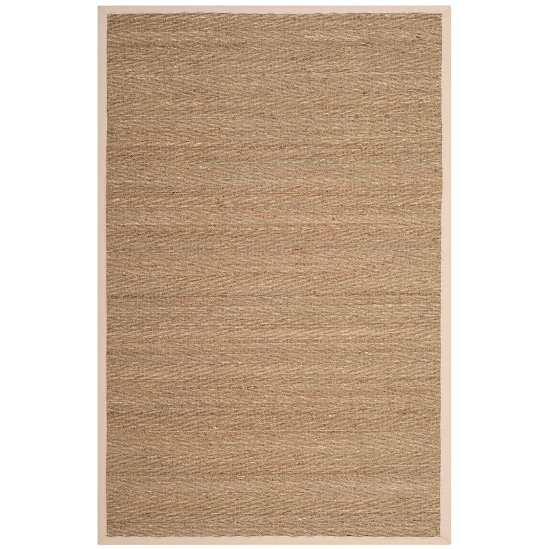 SAFAVIEH Natural Fiber Oceana Herringbone Seagrass Rug