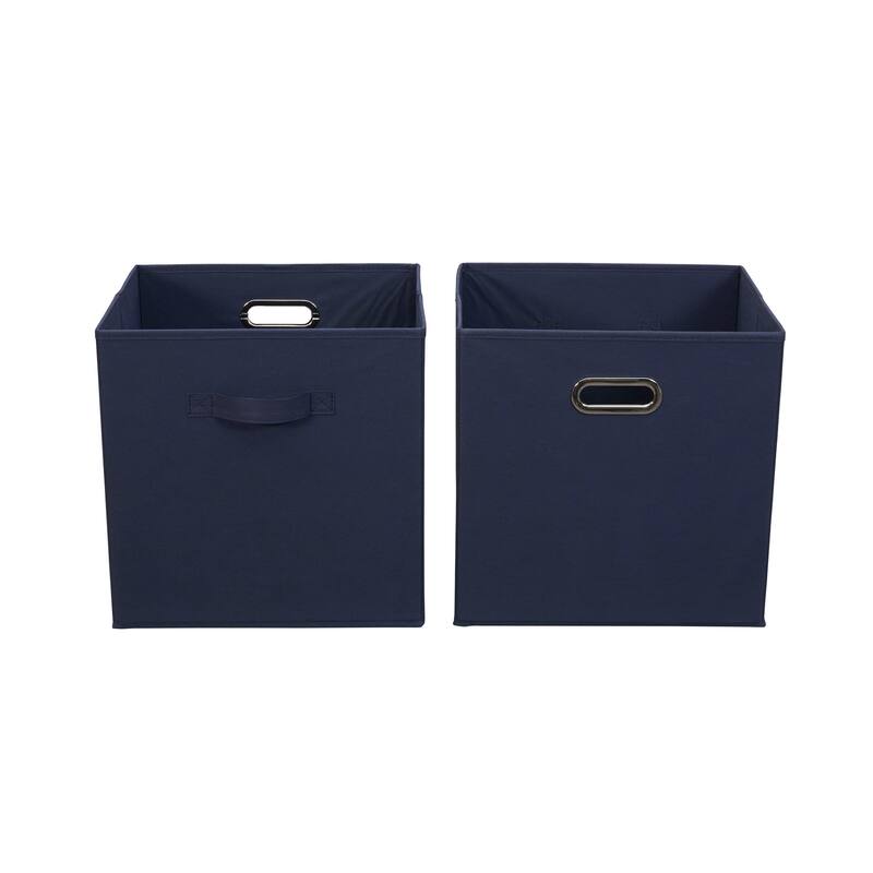 Household Essentials Fabric Storage Bins, Set of 2