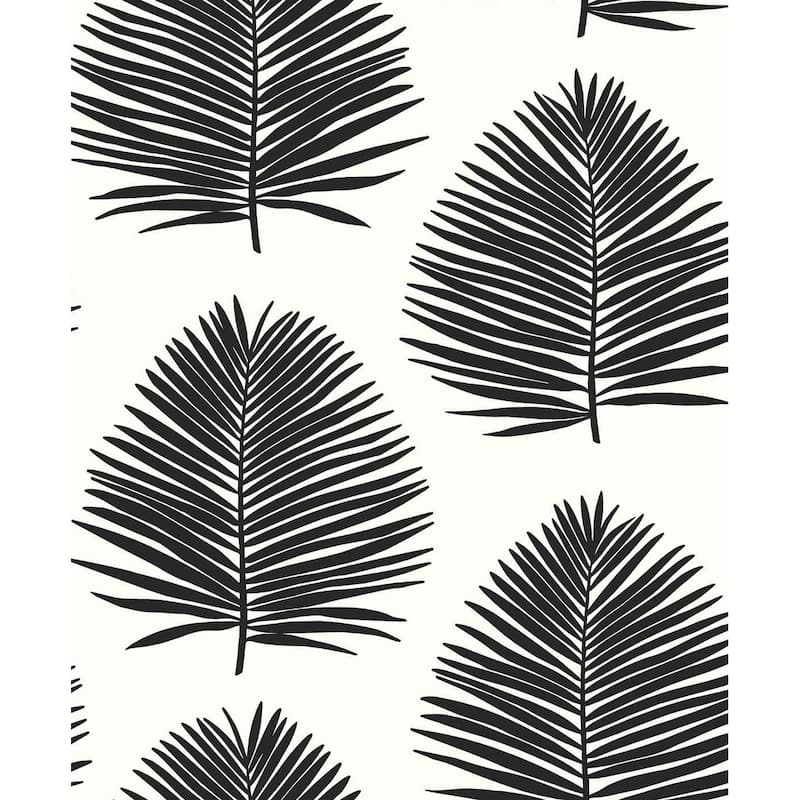 The Simple Life Island Palm Unpasted Wallpaper