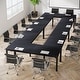 preview thumbnail 47 of 65, 6.5FT Conference Meeting Seminar Business Table Set for 8-12 Person (Set of 2)