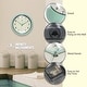 preview thumbnail 41 of 193, Infinity Instruments Round Retro Kitchen Wall Clock by Infinity Instruments