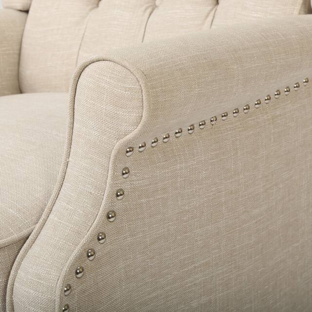 Walter Contemporary Tufted Fabric Recliner (Set of 2) by Christopher