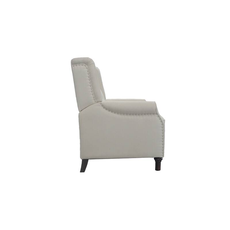 PU Push‑Back Recliner Sofa Chair with Cushion & Ergonomic Design