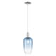 Option Polished Nickel / Sapphire Blue Shade