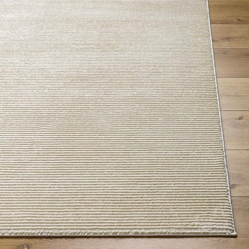 Livabliss Casual Alder Stripe Washable Area Rug