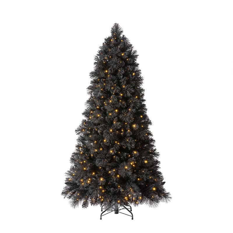 Home Heritage Rotating Tree Stand Base w/Snowdrift 6.5' Pine Christmas Tree - 29