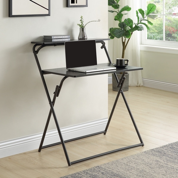 Computer desk collapsible cheap