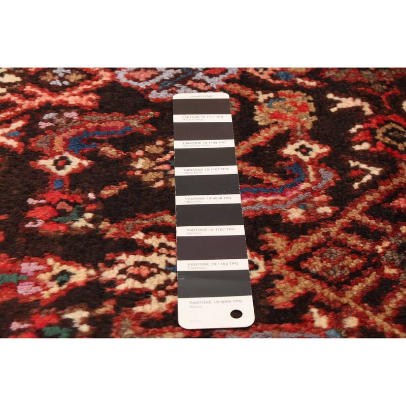 ECARPETGALLERY Hand-knotted Andelz Black Wool Rug - 3'2 x 10'2