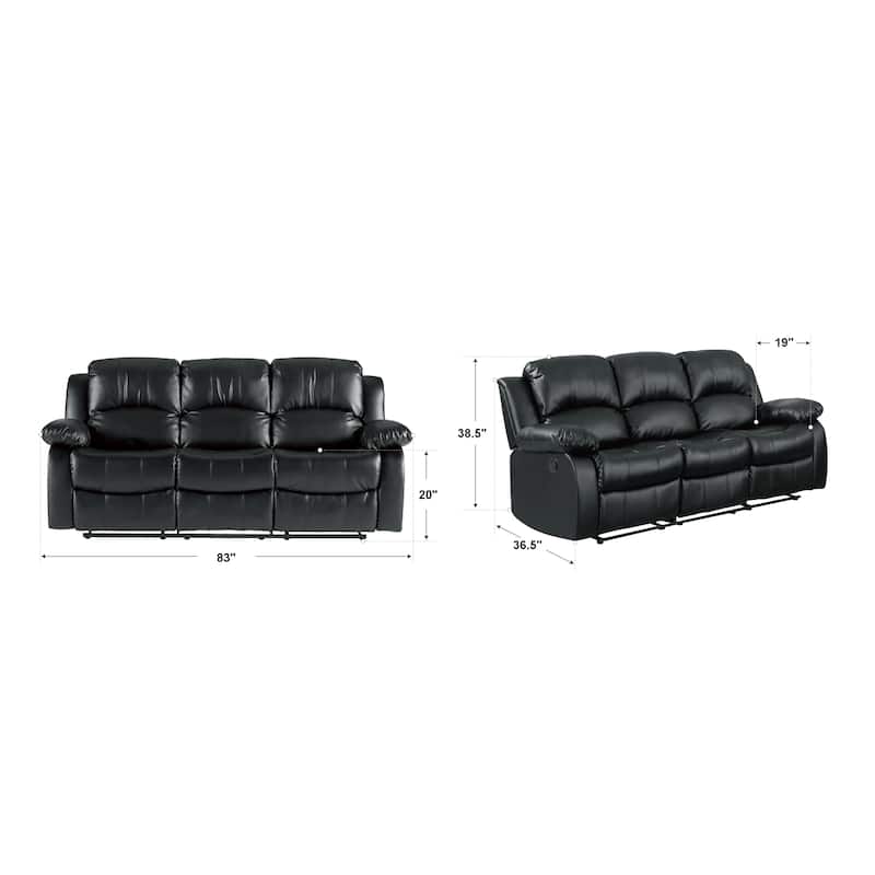Lucca 2-Piece Reclining Living Room Set