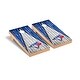 preview thumbnail 1 of 3, Toronto Blue Jays MLB Triangle Cornhole Board Set Include Carrying Case