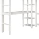 preview thumbnail 8 of 25, Modern Full Size Loft Bed With Desk And Shelves,Space Storage for Bedroom