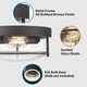 preview thumbnail 13 of 11, 2-Light Farmhouse Flush Mount Ceiling Lights with Seeded Glass