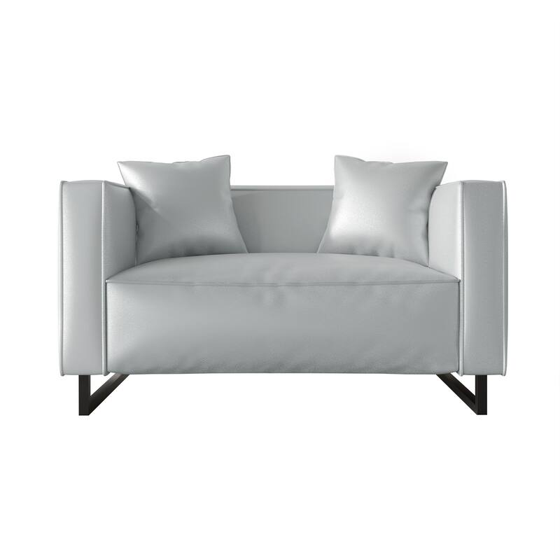 CraftPorch Mid Century Modern 3- Pieces Upholstered Living Room Set