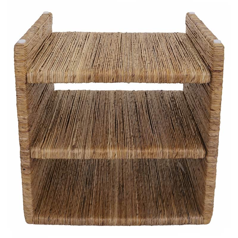 NPD Furniture Kanza Abaca Nightstand / Side Table