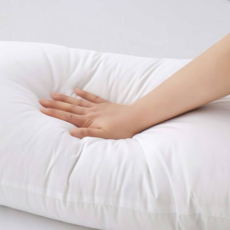 2 Pack Goose Feather Down & Alternative Pillows All Firmness Levels