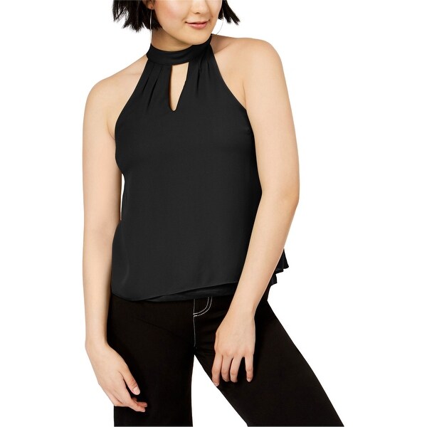 keyhole cold shoulder top