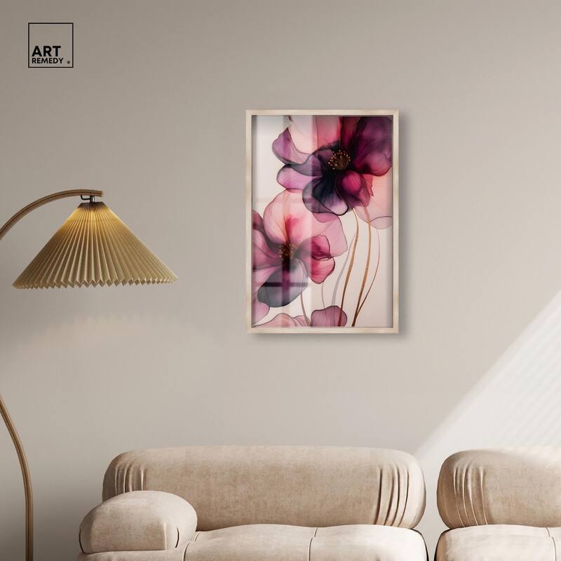 Velvet Verse III Shadowbox by Art Remedy
