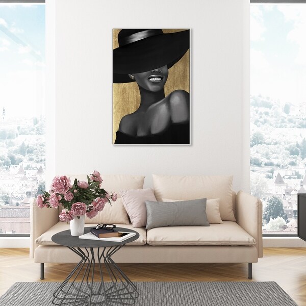 Oliver Gal 'That Chic Girl II' Fashion and Glam Wall Art Framed