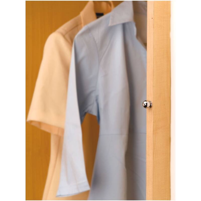 Rev-A-Shelf CVRI Series 7 Inch Pull Out Insert Closet Valet Rod