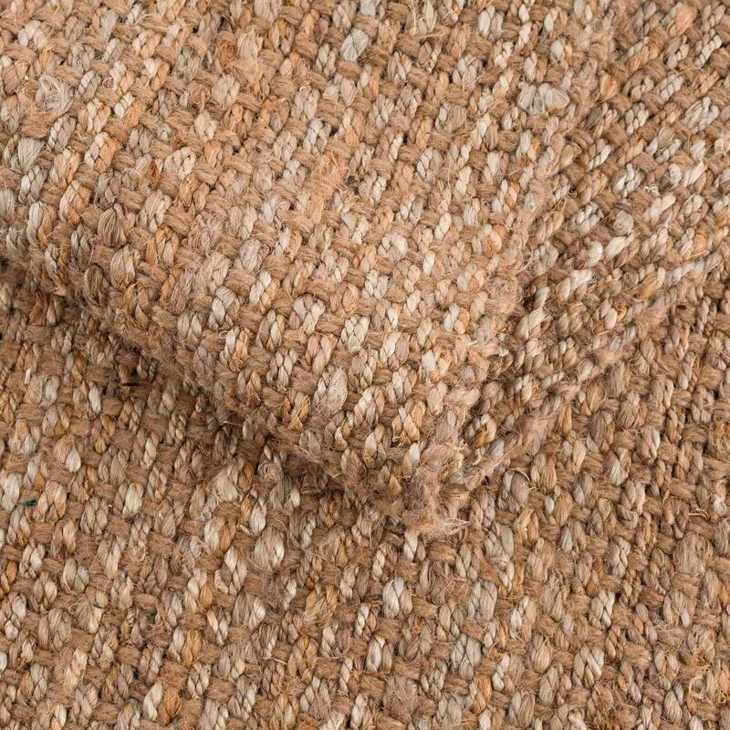Hauteloom Jute Rug Collection - Natural Fiber Jute Farmhouse Area Rug
