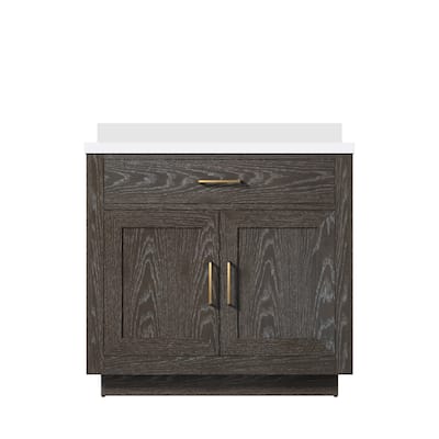 Abbey Bath Vanity with Quartz Top and Sink