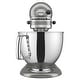 preview thumbnail 34 of 36, KitchenAid Artisan® Series 5 Quart Tilt-Head Stand Mixer, KSM150PS Contour Silver