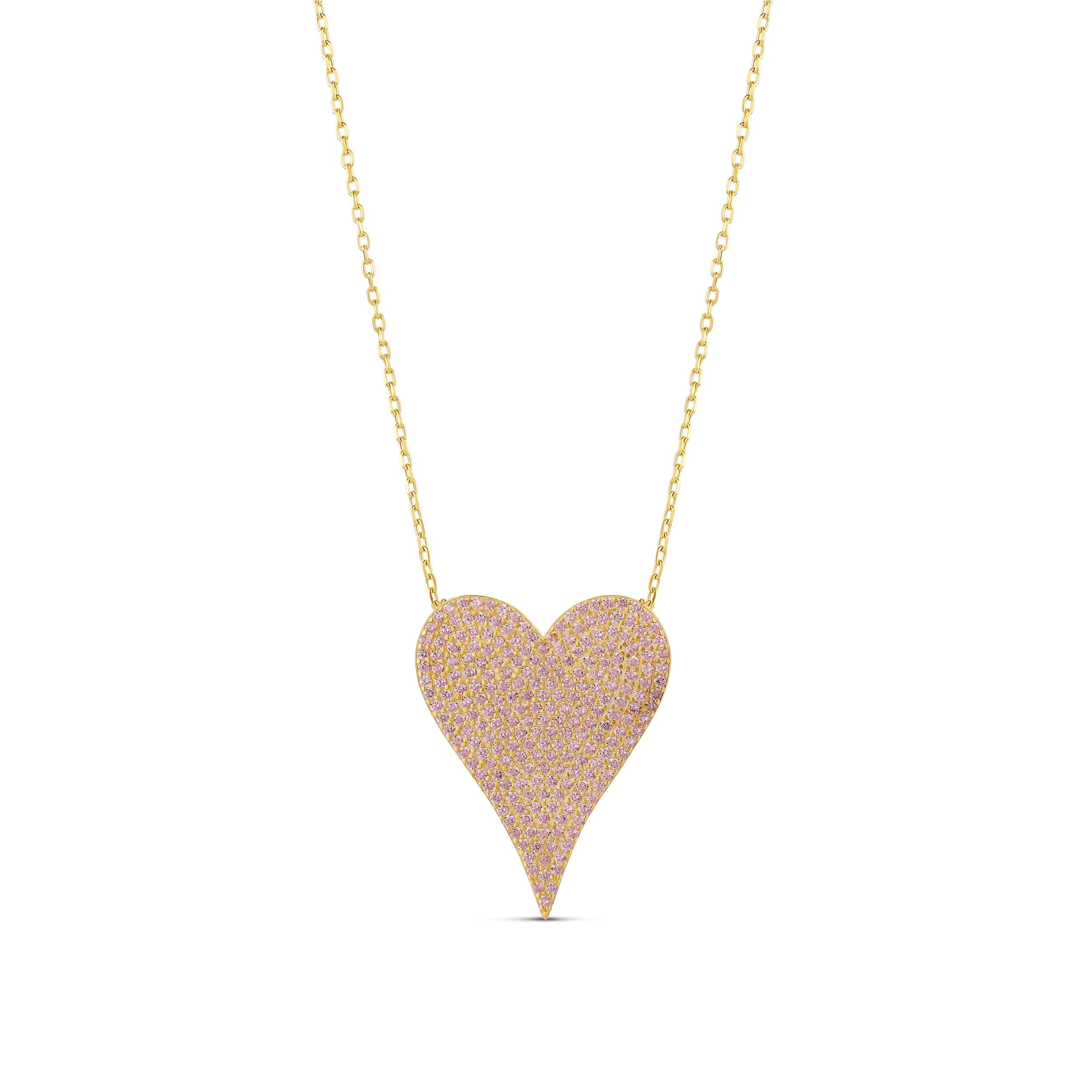 SHYMI Large Pave Heart