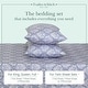 preview thumbnail 19 of 29, 300 Thread Count Cotton Sateen Weave Printed Sheet Set