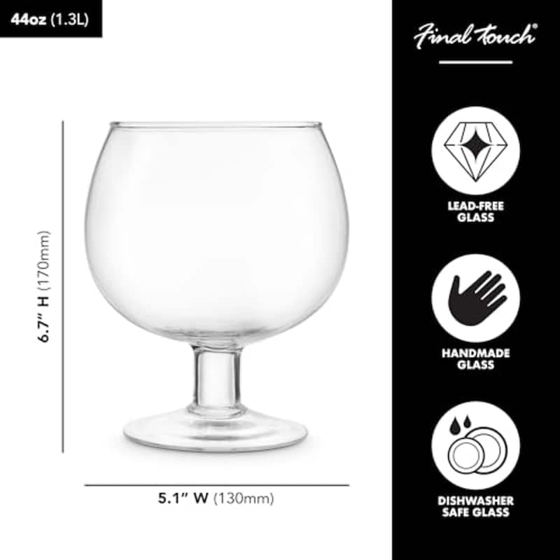 Final Touch Fishbowl Glass