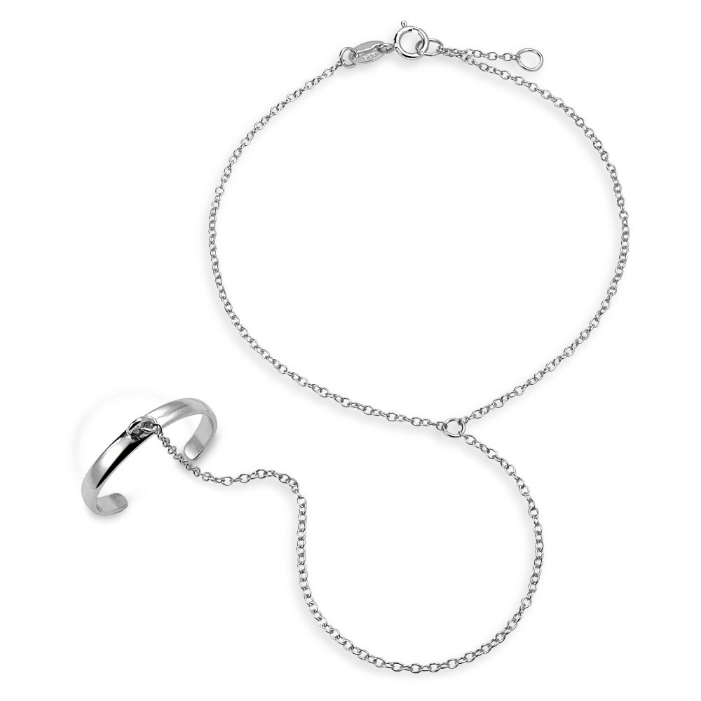 Hand Chain Bracelet Silver Factory Sale 