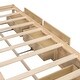 preview thumbnail 6 of 52, Platform Bed with 6 Storage Drawers, Wooden Bedframe, Full/Queen Size