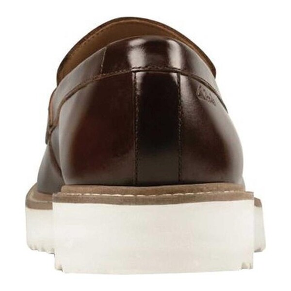 clarks mens penny loafers