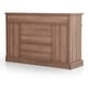preview thumbnail 11 of 32, MAISON ARTS 52-Inch Farmhouse Sliding Barn Door TV Stand Sideboard Buffet Storage Cabinet