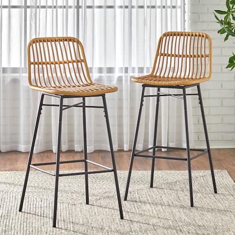 Lifestorey 24-inch Greenville Counter Stool- Set of 2