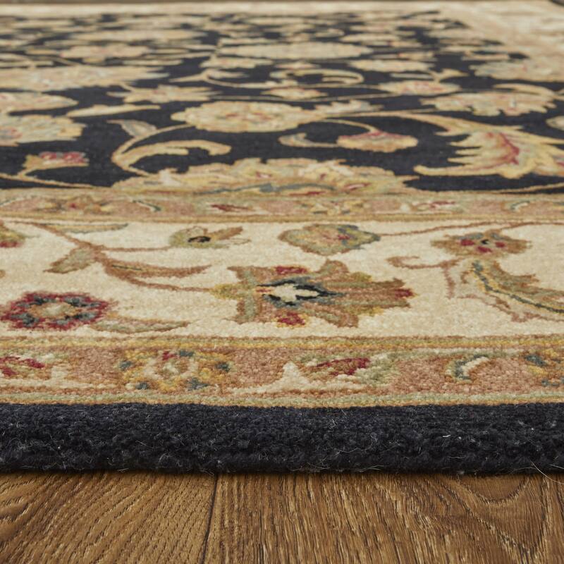 HomeRoots Oriental Traditional Rectangle Area Rug