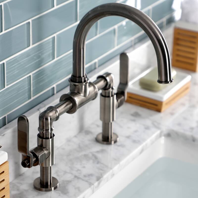 Kingston Brass Whitaker Bridge Bathroom Faucet