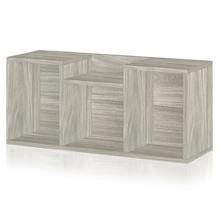 WAY BASICS Stacking 3 Cubby Storage Unit Organizer Shelf - N/A - Bed ...