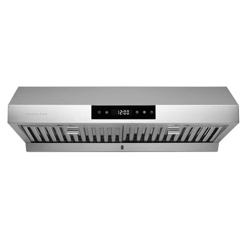 Hauslane PS18 Under Cabinet Range Hood, LED, Baffle Filters, 3-Way Venting, Available in Different Colors