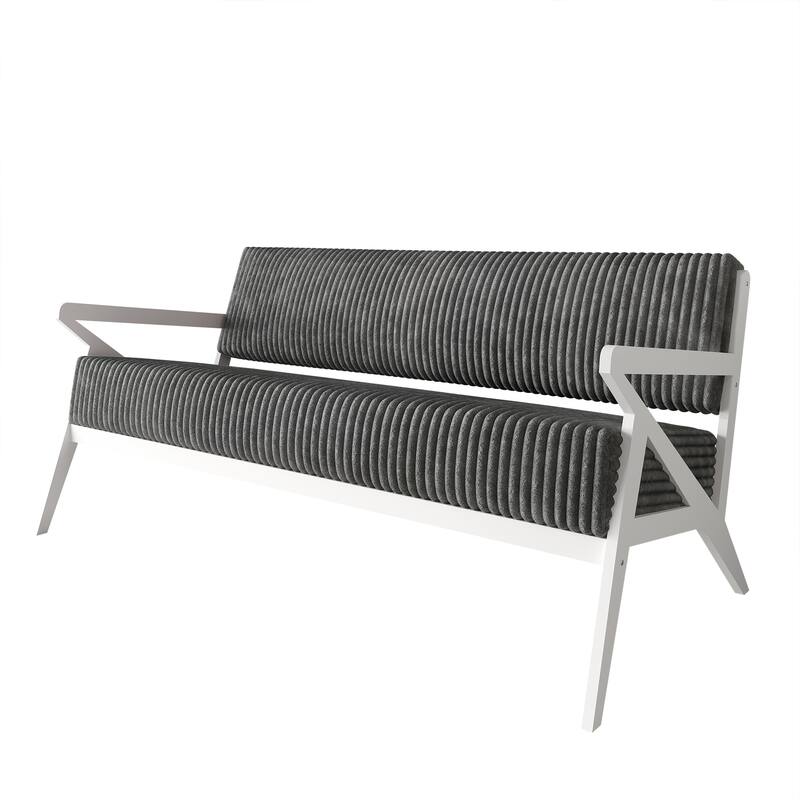 CraftPorch Chic Modern Velvet Upholstered Sofa