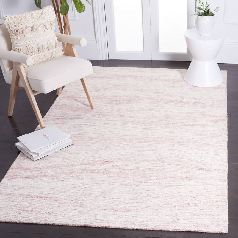 SAFAVIEH Handmade Metro Fetnete Modern Abstract Wool Rug