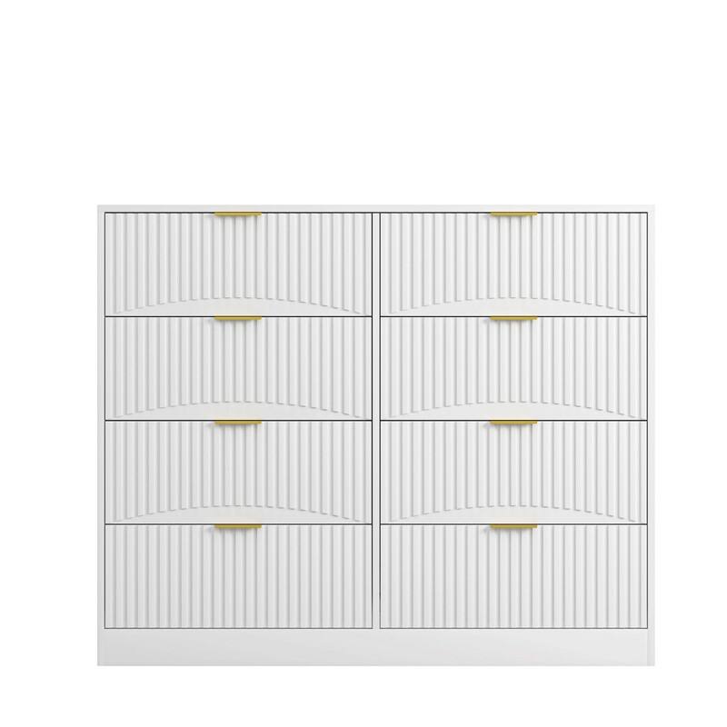 47.2" Modern 8-Drawer Wooden Dresser for Bedroom