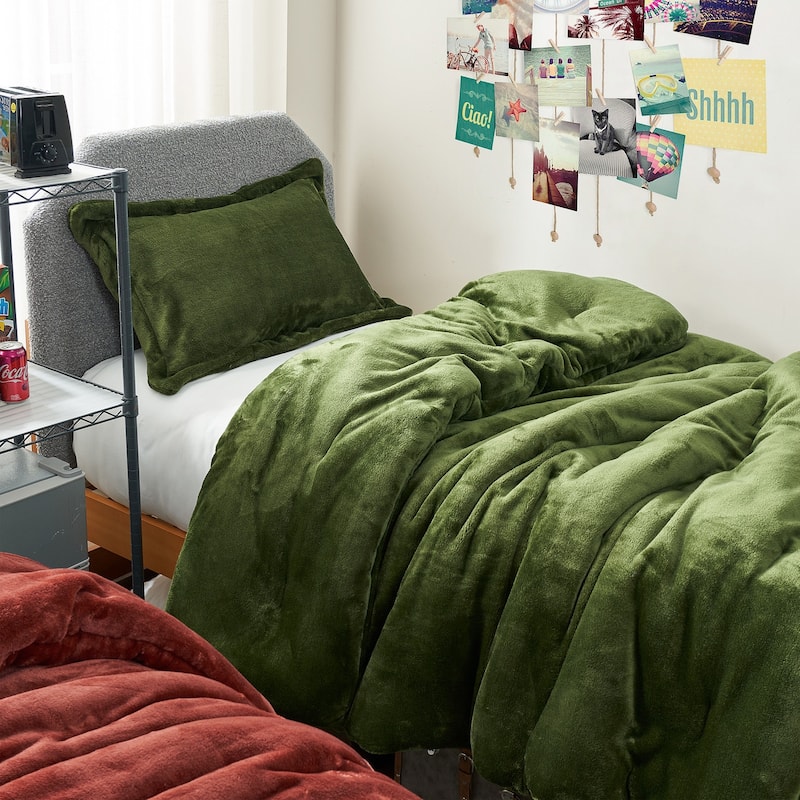 Me Sooo Comfy - Coma Inducer® Oversized Comforter Set - Pesto - Twin XL