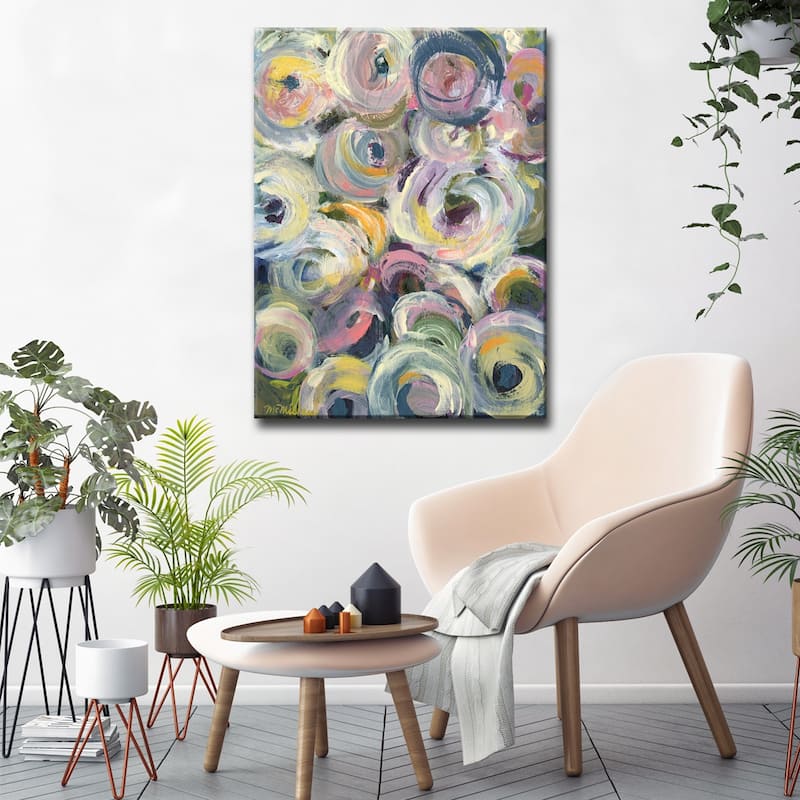 Spring Flowers' Ready2HangArt Canvas by Leslie Owens