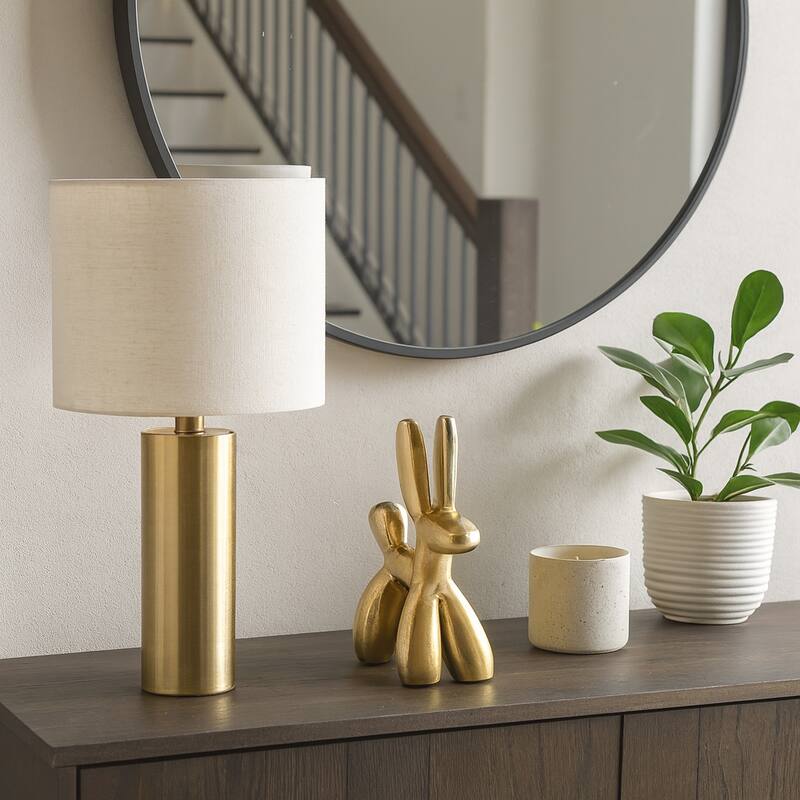 Modern Metal Balloon Dog Decorative Figurine - Gold - 6.5" x 3.25" x 8"