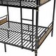 preview thumbnail 14 of 26, Metal Bunk Bed, Industrial Detachable Bunkbeds with Safety Guard Rails for Teens